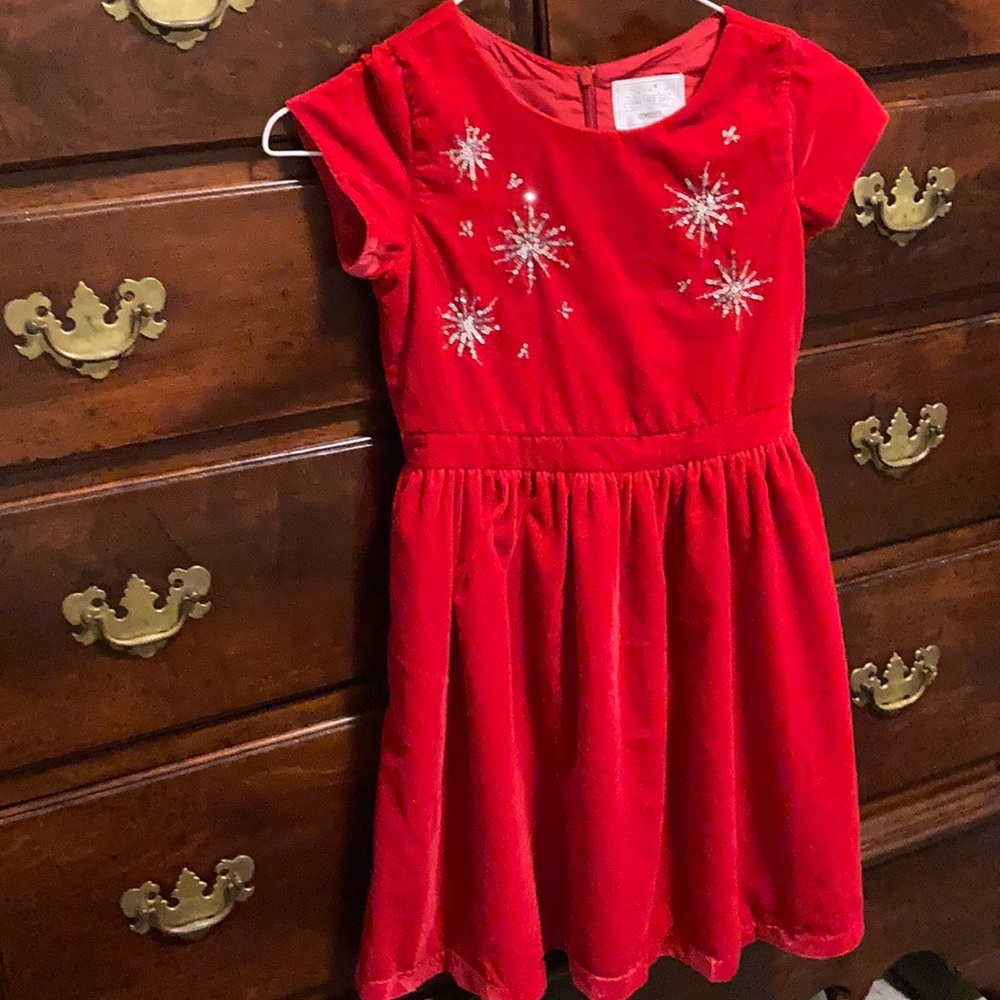 Stunning red Gymboree holiday dress